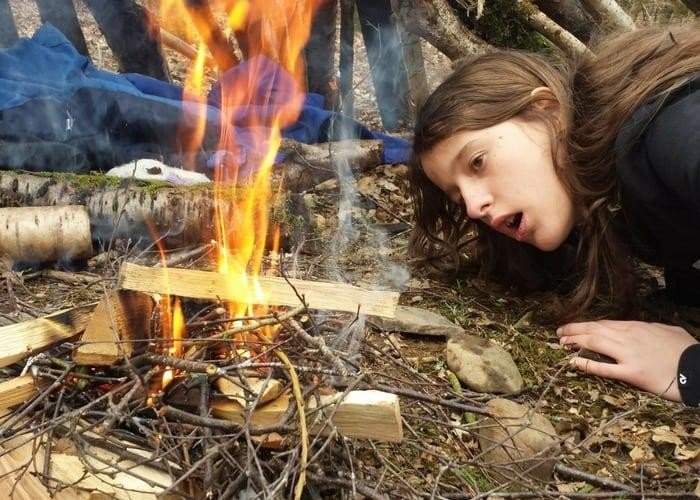 Bushcraft in val di Sole