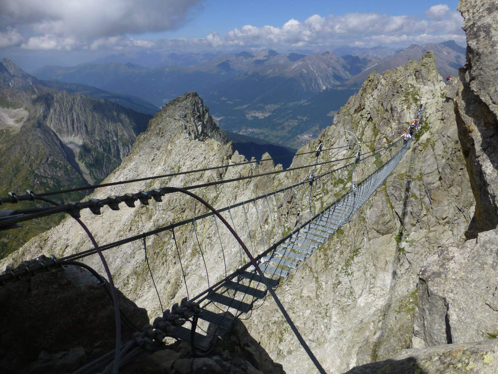 Ferrata Sentiero dei Fiori, Tonale - Ph I. Menapace Ferrata Sentiero dei Fiori, Tonale - Ph I. Menapace