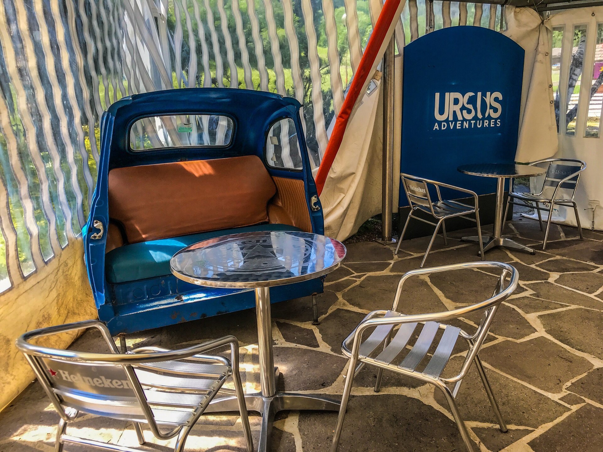 Area relax al centro Outdoor Ursus in Val di Sole Area relax al centro Outdoor Ursus in Val di Sole