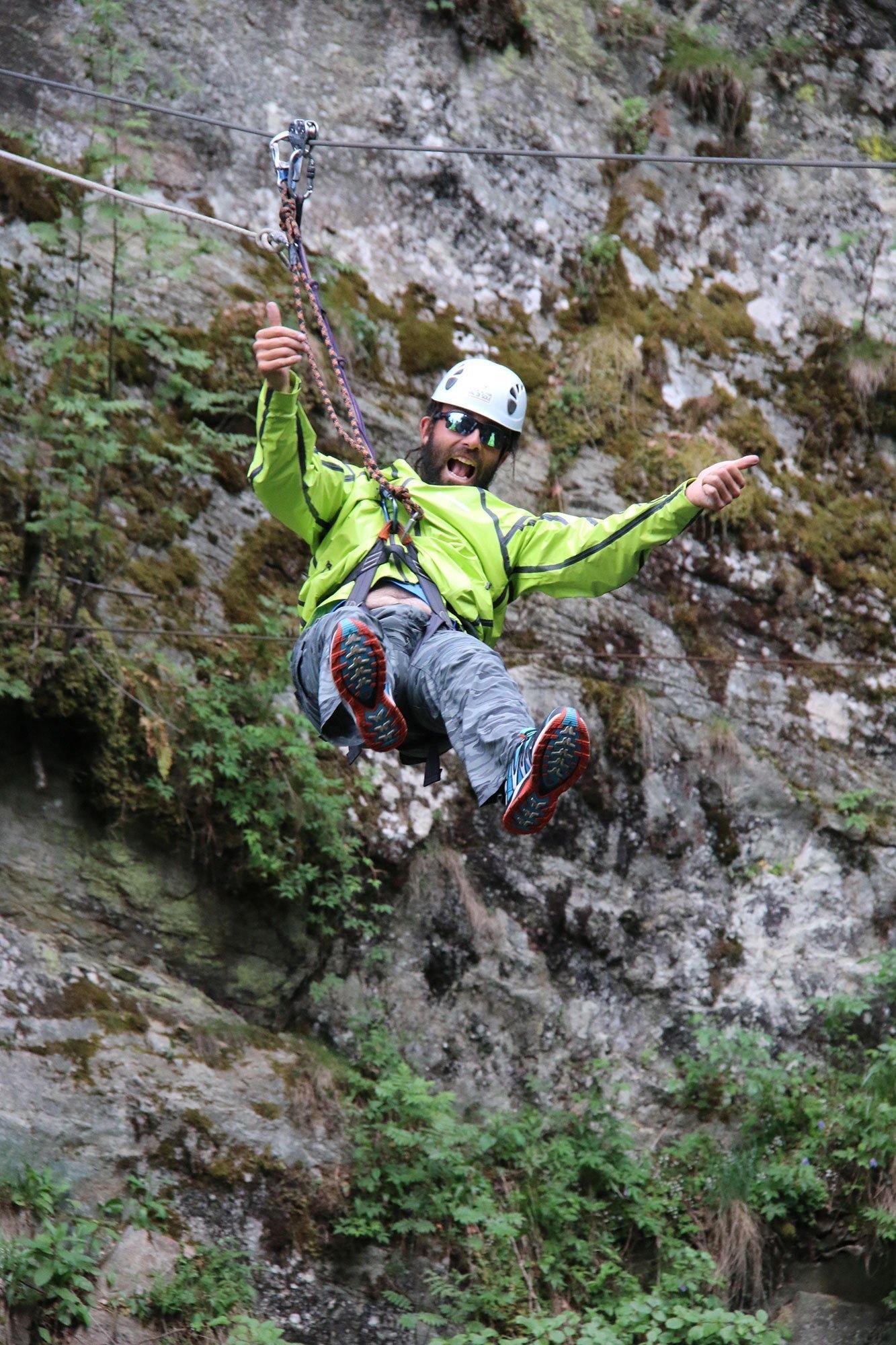 Tarzaning in Val di Sole, Trentino Tarzaning in Val di Sole, Trentino