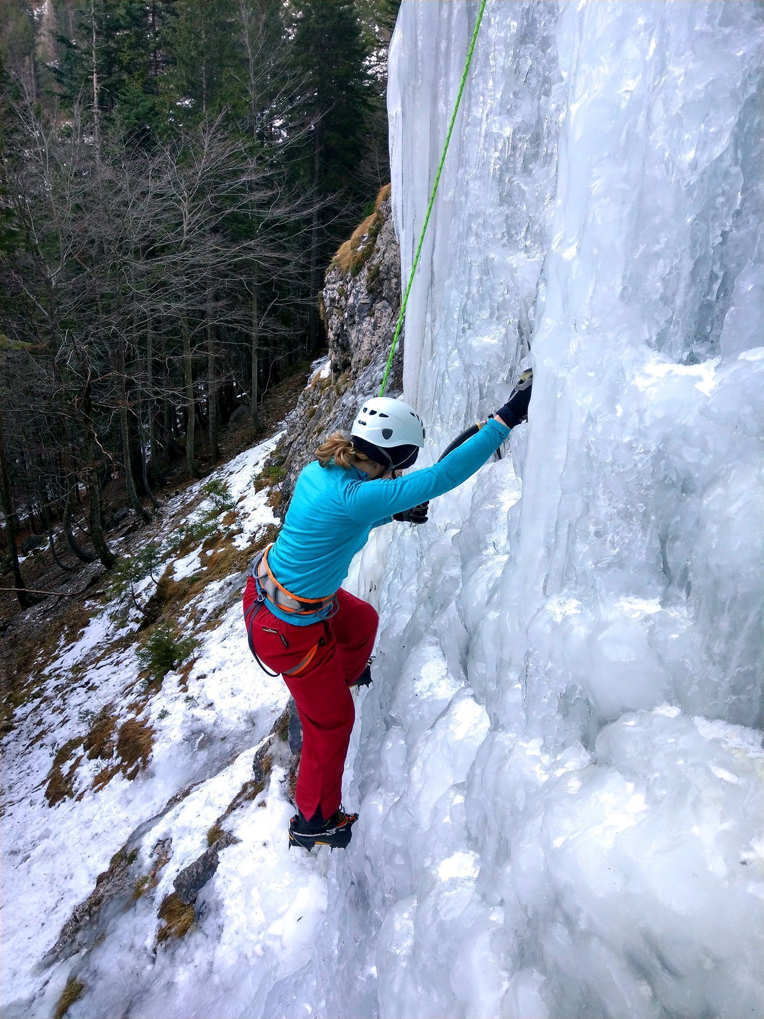 Ice Climbing in Val di Rabbi Ice Climbing in Val di Rabbi